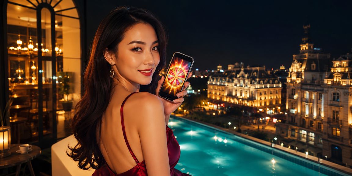 Người dùng Hà Nội tham gia chương trình quay số may mắn trên g30 bên ly cà phê